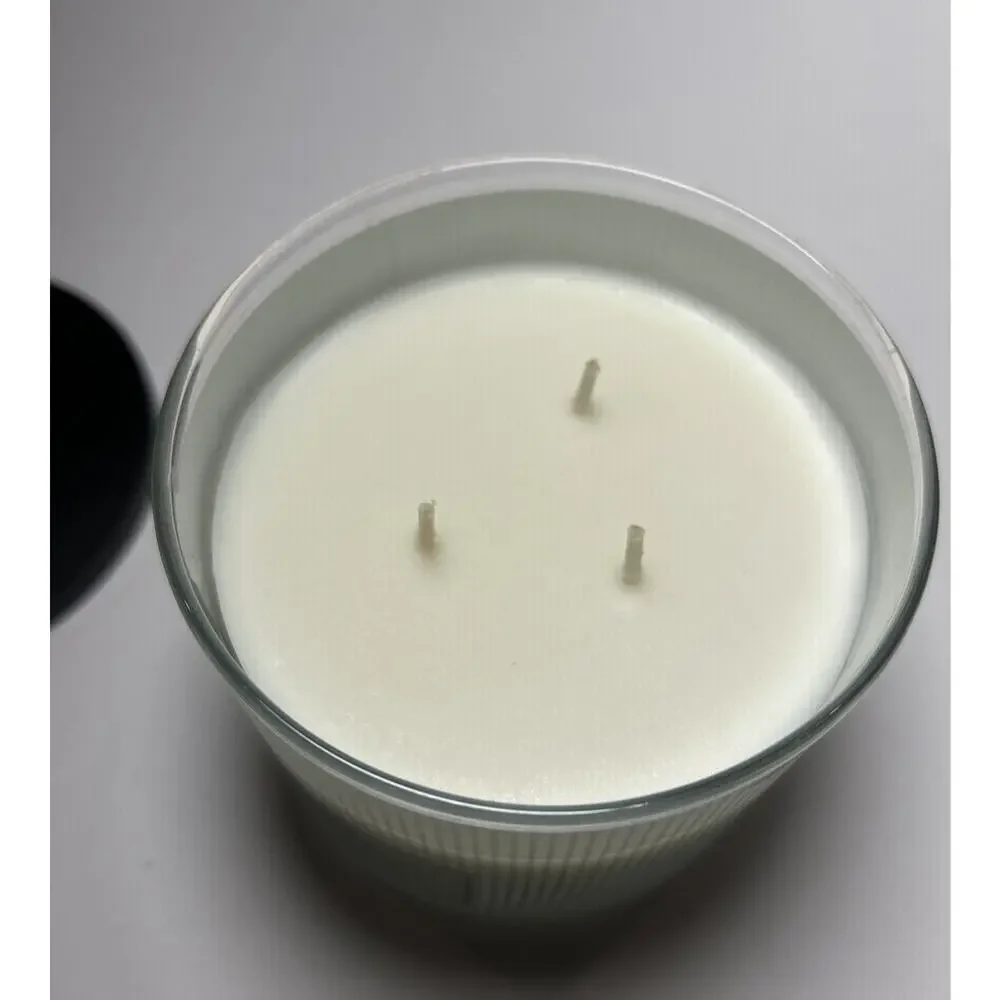 3-Wick‎ Textured Wrapped Cozy Comfort Scented Candle, 14 oz